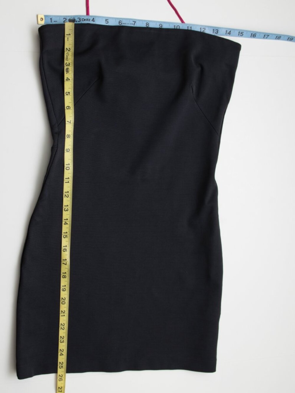 Gauge81 Miami Dress Mini Bodycon Strapless Anthracite Grey Size Small New - Picture 8 of 8